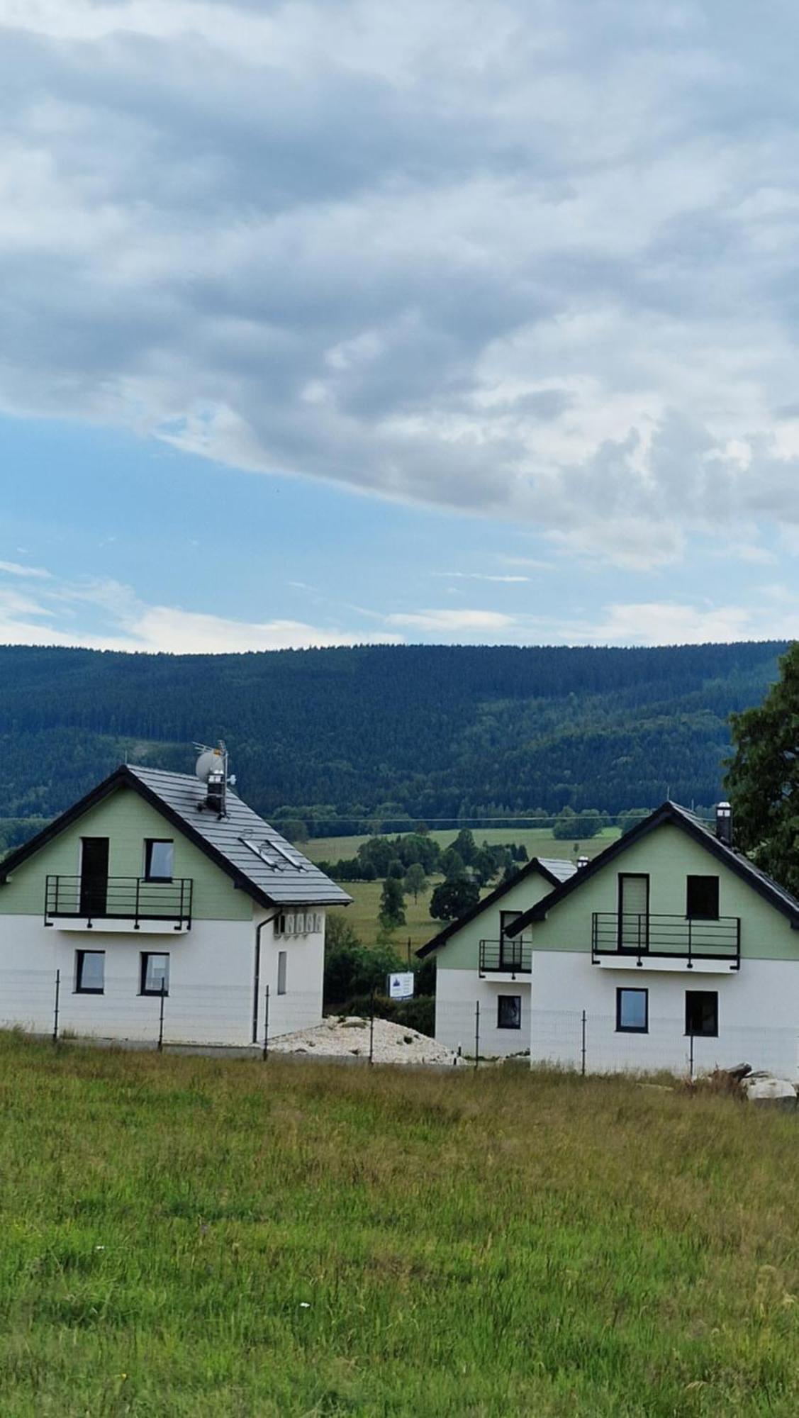 All Season Klimatyzowany Dom Przy Szlaku Z Prywatnym Tarasem I Widokiem Na Gory Orlickie - Sudety Sauna&Jacuzzi, Skalne Miasto Lasowka Bagian luar foto