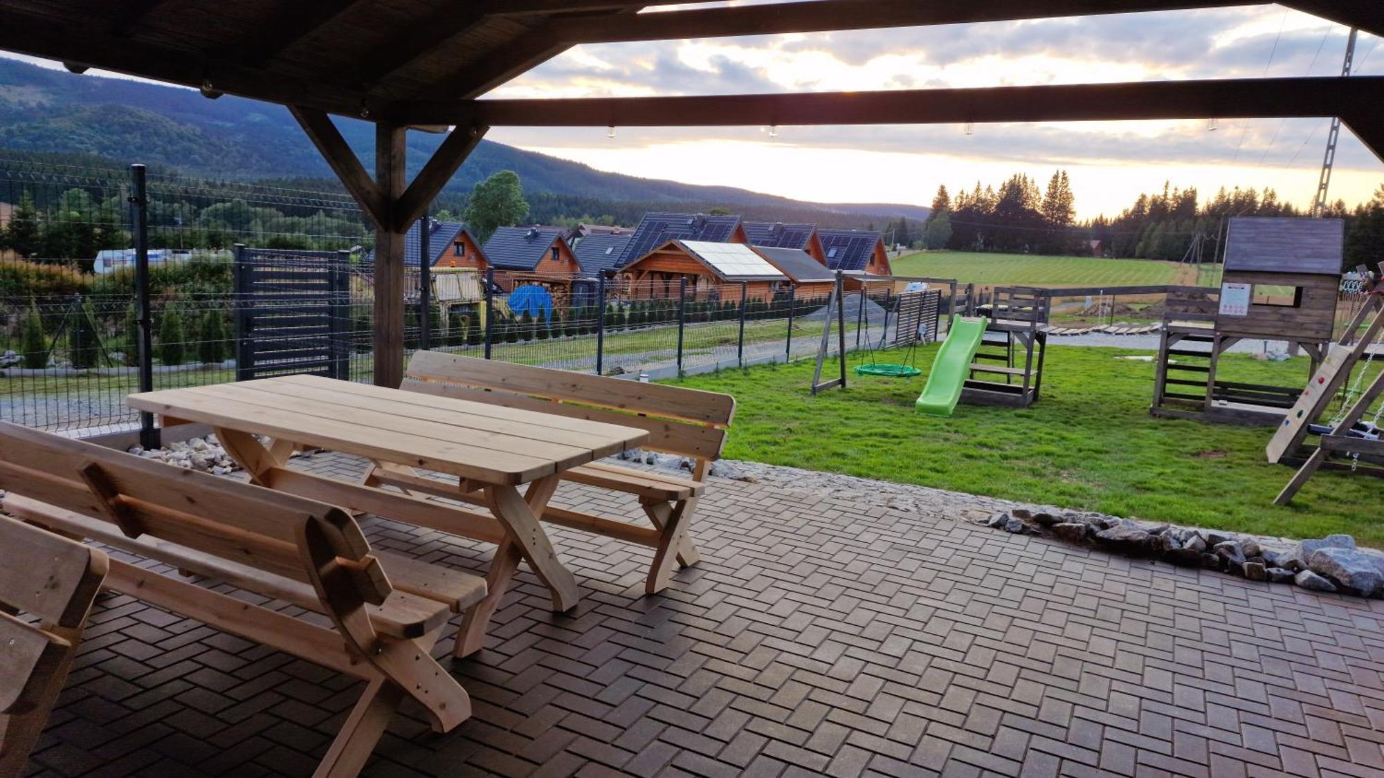 All Season Klimatyzowany Dom Przy Szlaku Z Prywatnym Tarasem I Widokiem Na Gory Orlickie - Sudety Sauna&Jacuzzi, Skalne Miasto Lasowka Bagian luar foto