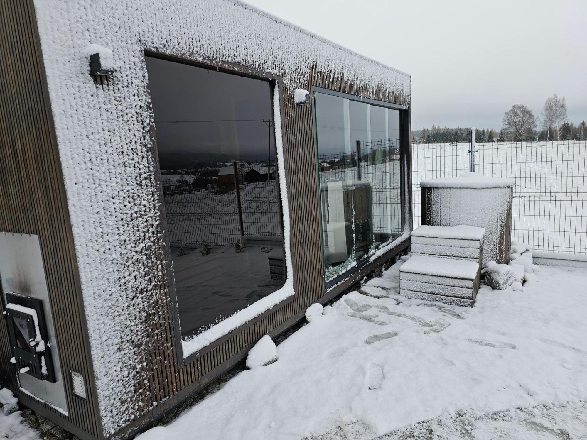 All Season Klimatyzowany Dom Przy Szlaku Z Prywatnym Tarasem I Widokiem Na Gory Orlickie - Sudety Sauna&Jacuzzi, Skalne Miasto Lasowka Bagian luar foto