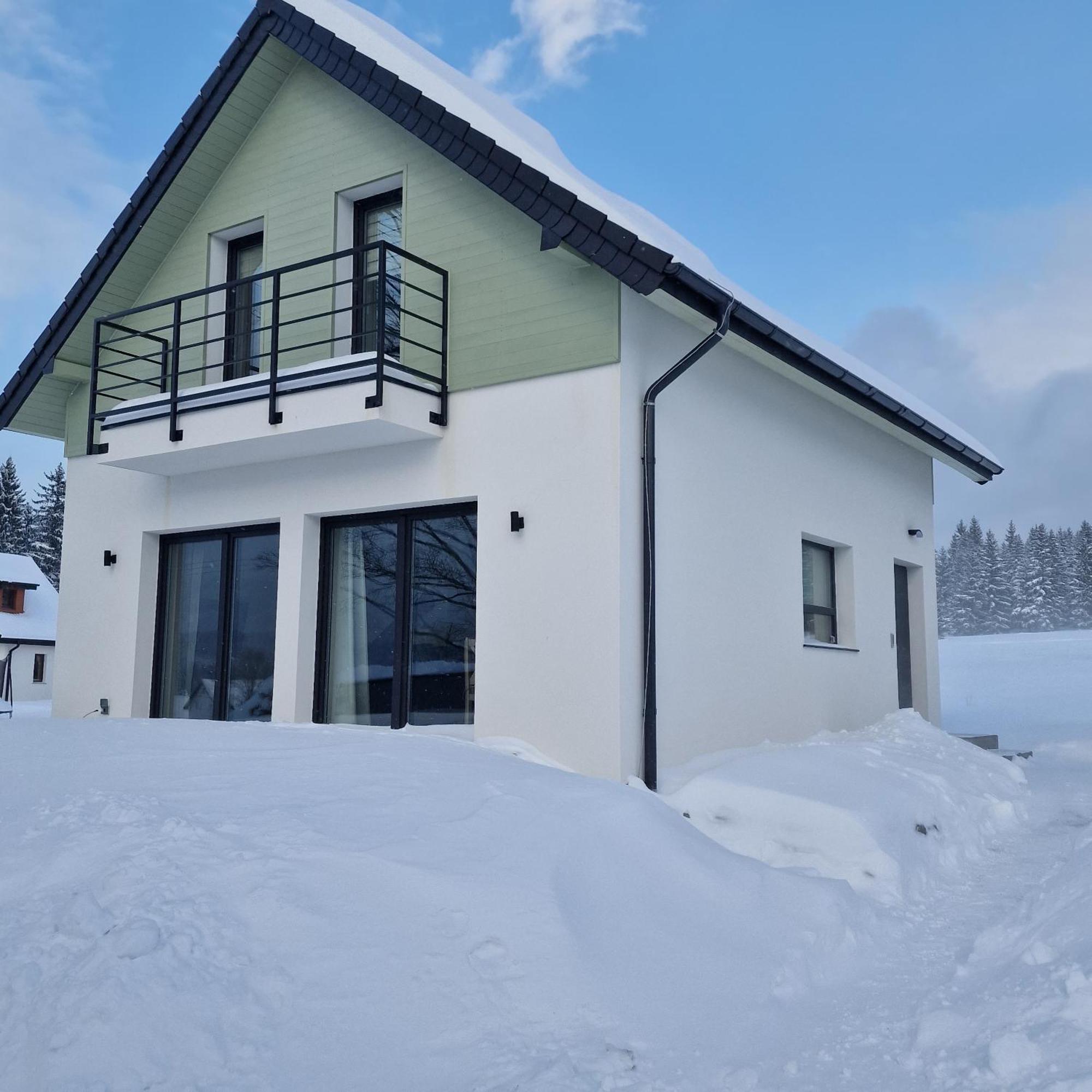 All Season Klimatyzowany Dom Przy Szlaku Z Prywatnym Tarasem I Widokiem Na Gory Orlickie - Sudety Sauna&Jacuzzi, Skalne Miasto Lasowka Bagian luar foto